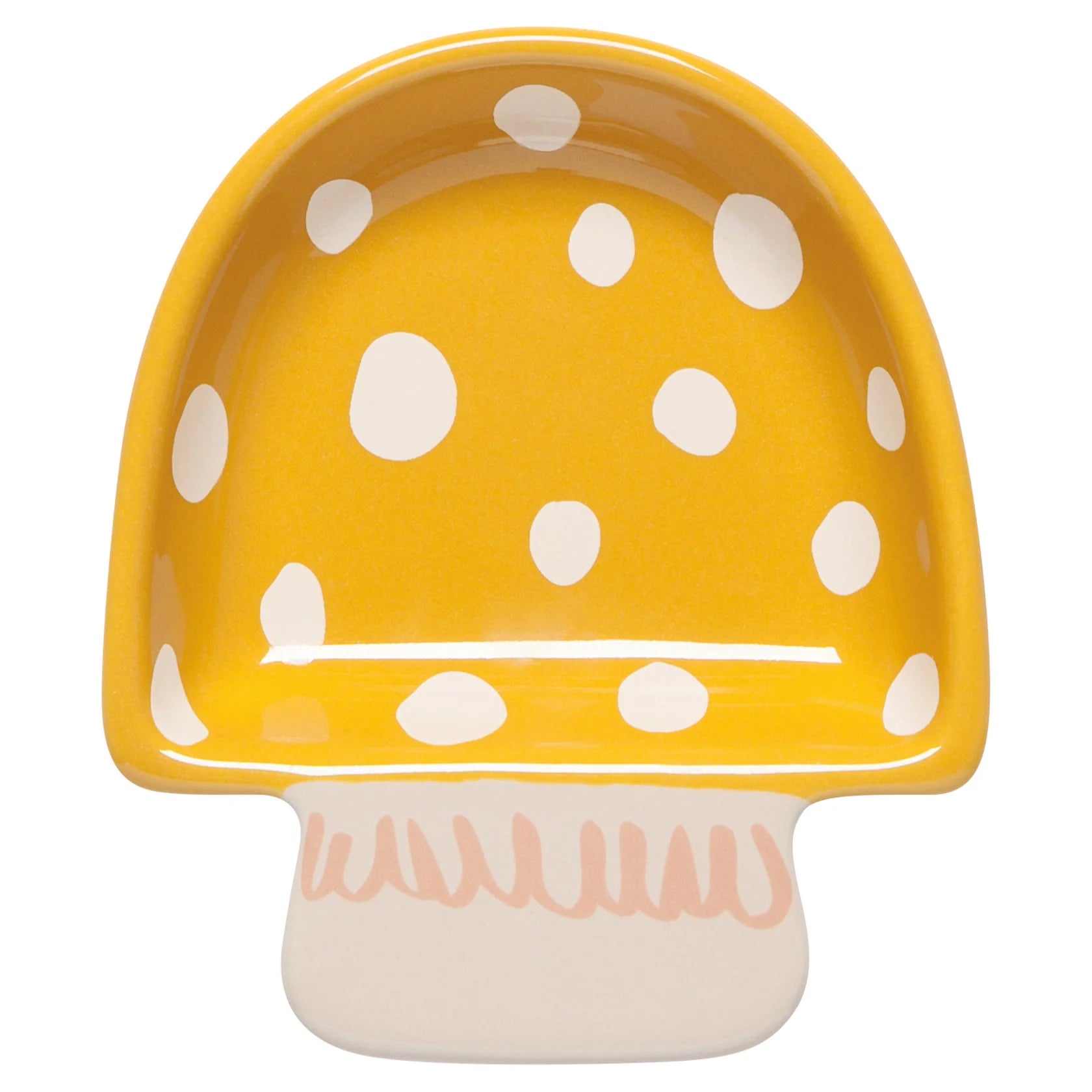 Toadstool Pinch Bowl Yellow