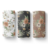 Spring Blossom Muslin Swaddle Baby Blanket