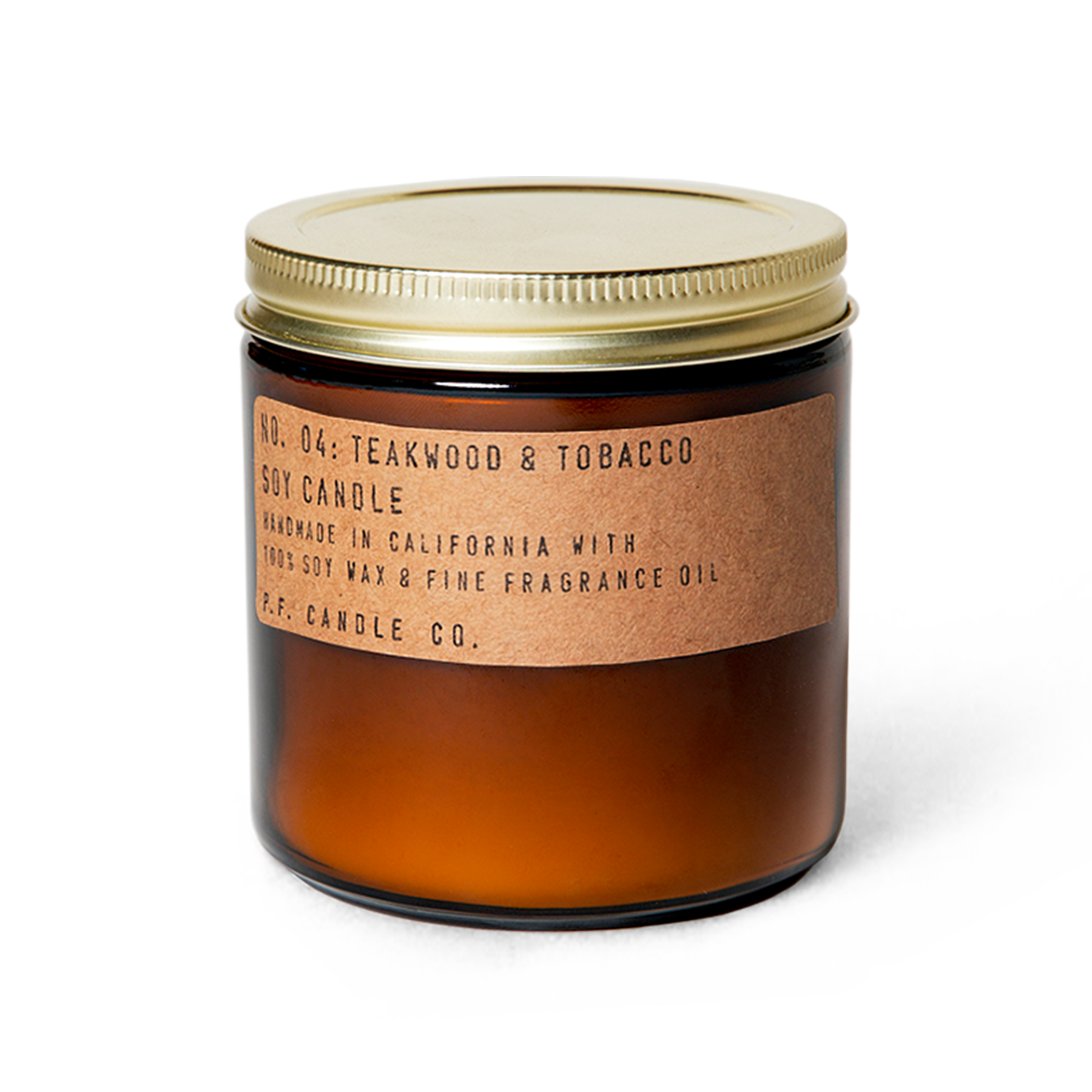 Teakwood & Tobacco Large Soy Candle