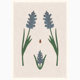 Women's Torso with Hyacinth Print