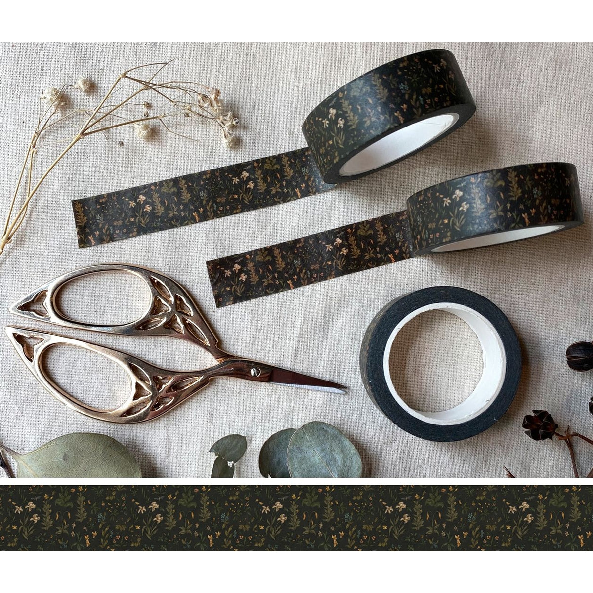 Old World Florals Washi Tape