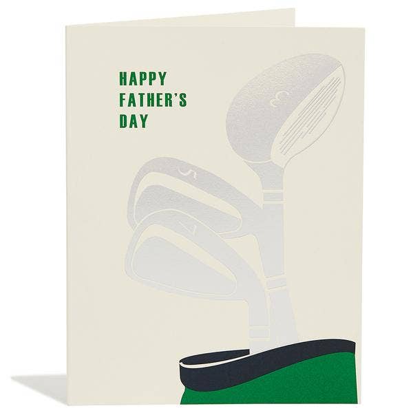 #8320 Dad Golf Clubs Card