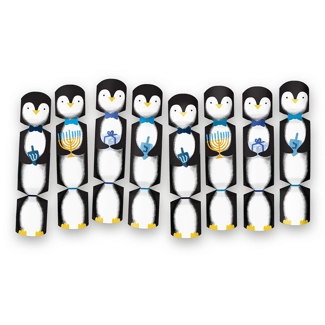 Penguin Hanukkah Crackers