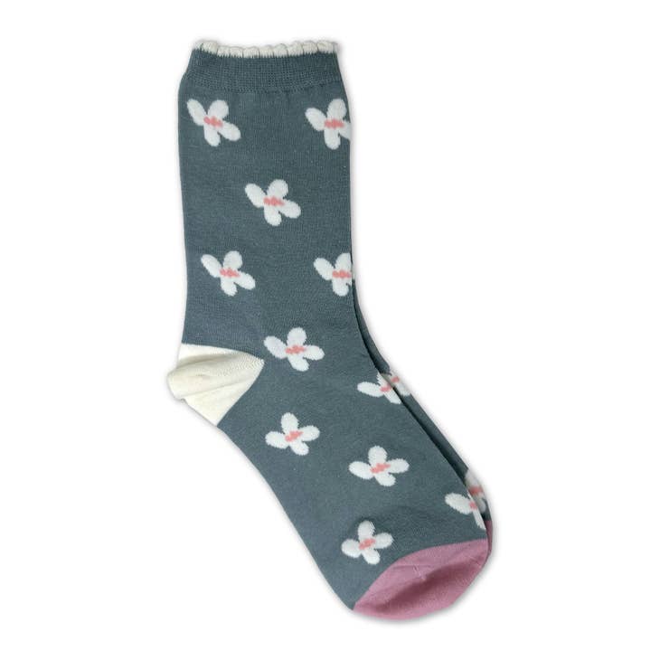 Slate Blanchett Floral Socks