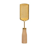 Stainless Steel Grater with Wooden Handle