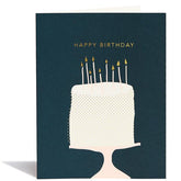 Polka Dot Birthday Cake Card