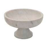 Marble Footed Bowl 8"