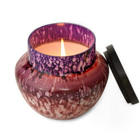 Watercolor Glass Candle